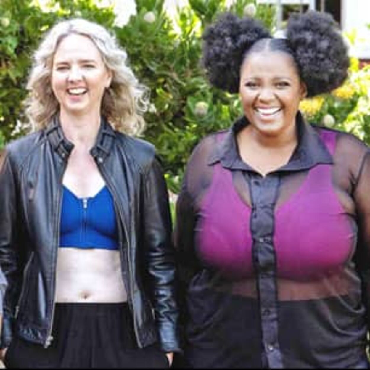 Prairie Wear: How do we make the safest product possible? Two women wearing Prairie Wear's OEKO-TEX® STANDARD 100 certified Hugger bras
