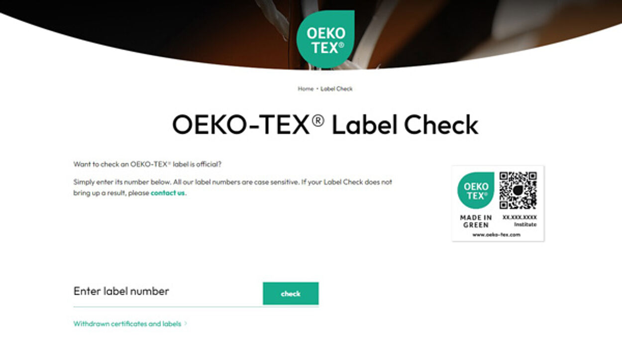 OEKO-TEX® MADE IN GREEN