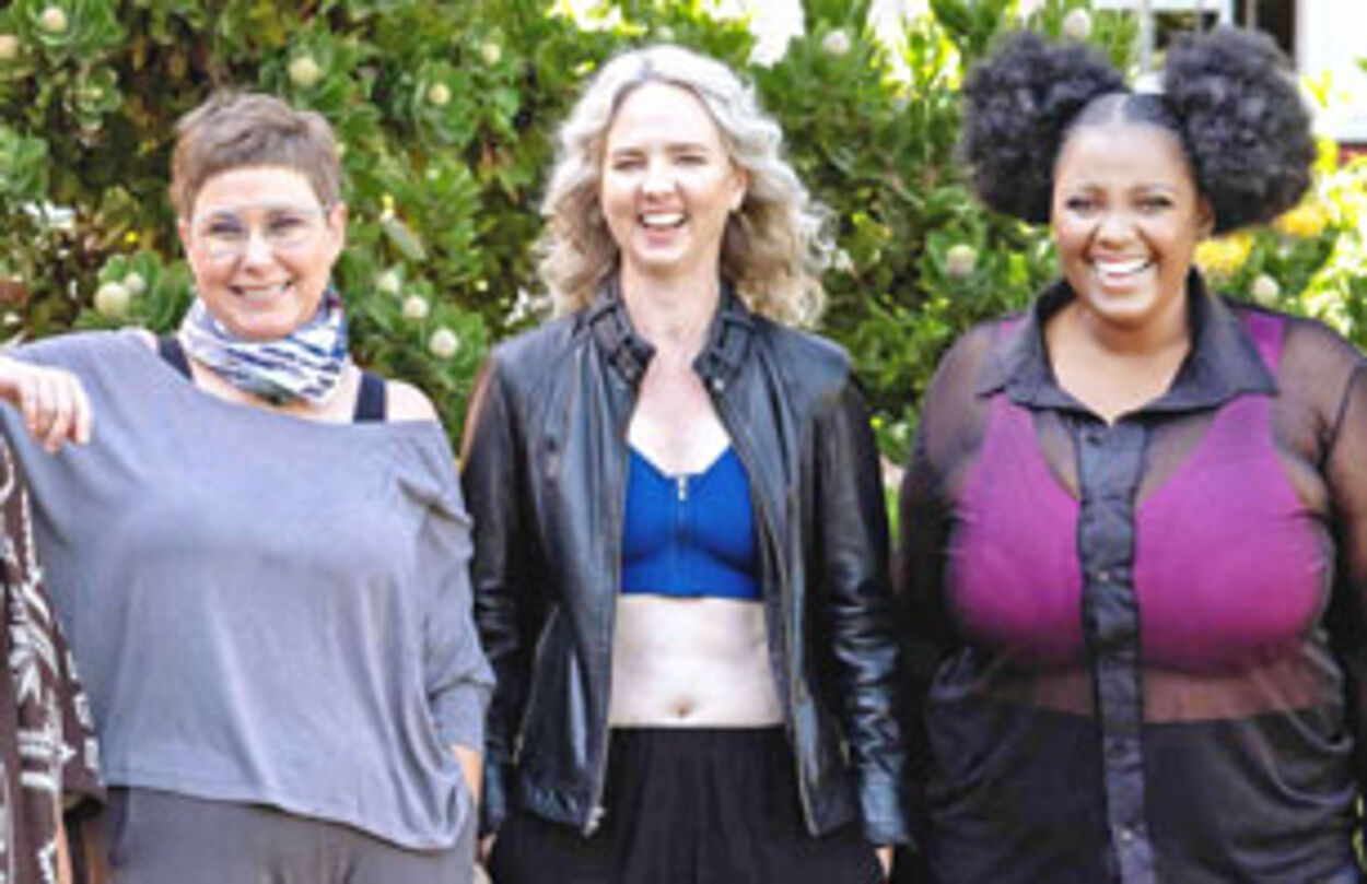 Prairie Wear (A Small & Growing Brand) Leverages OEKO-TEX® STANDARD 100 for Global Reach, Sourcing and Marketing 3 smiling women wearing certified bras