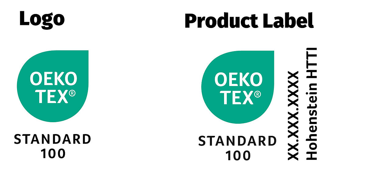 OEKO-TEX Iron On Heat Transfer Patches , Woven Brand Logo Label