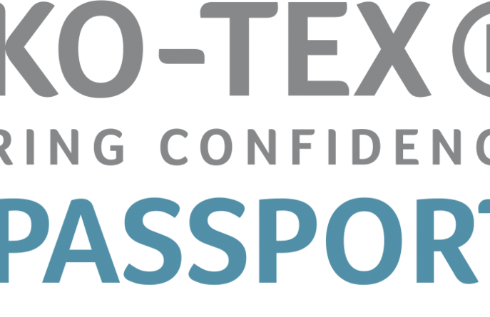 Logo with tag line "Inspiring Confidence", "ECO PASSPORT" and ECO PASSPORT icon