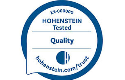 Hohenstein Quality Labels by Category