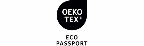 OEKO-TEX® Logo + "ECO PASSPORT"